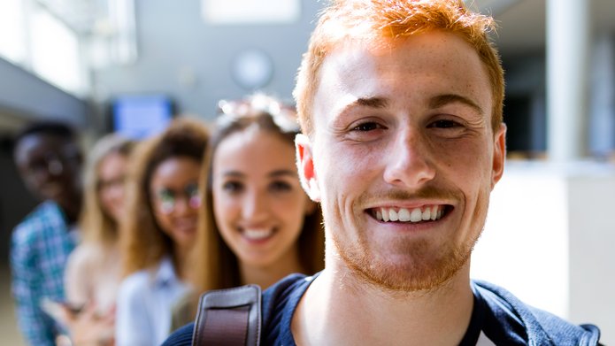 grupa studentów